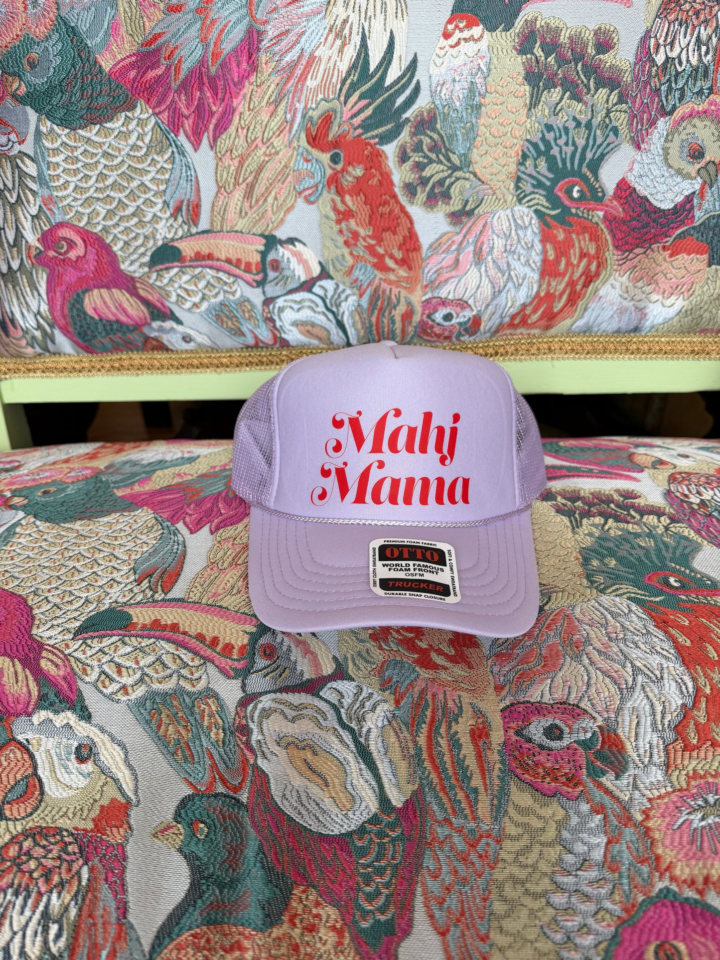 Mahj Mama Trucker- Lavender